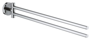 Suport prosop dublu GROHE Start 41183000 crom 44 cm montare cu suruburi