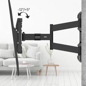 Suport TV Hama 120 Zoll, 100kg, inclinabil si rotativ - Img 5
