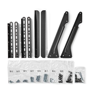 Suport TV Nedis Fester - 13-70, capacitate 50 kg, ajustabil, otel, negru - Img 3