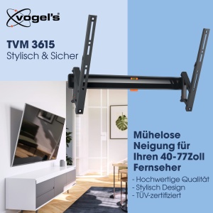 Suport TV Vogels Comfort TVM 3615 pentru televizoare 40-77 inch, inclinare 20, max. 35 kg - Img 2