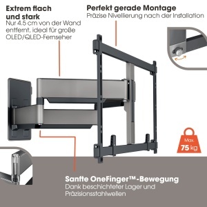Suport TV Vogels Elite TVM 5855, pentru televizoare de pana la 100 inch, capacitate 75 kg - Img 4