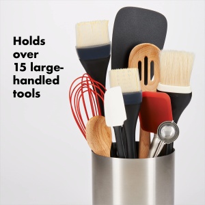 Suport Utensile Bucatarie OXO Good Grips Rotativ Inox Capacitate Mare - Img 4