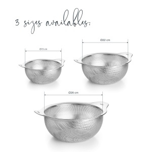 Suprafata de scurgere inox Lacor 62731, 15 cm, cu manere, multifunctionala - Img 6