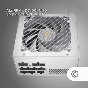 Sursa de alimentare ATX Mars Gaming MPB650SIM, 650W, 80Plus Bronze, Alb - Img 4