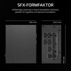 Sursa de alimentare Corsair SF850, 850W, modulara, 80 PLUS Platinum, negru - Img 4