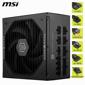 Sursa de alimentare MSI MAG A1200PLS, 1200 W, 80 Plus Platinum, ATX 3.1 - Img 5