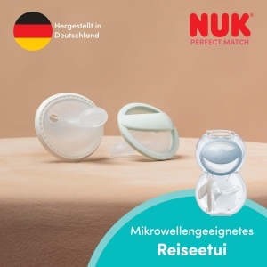Suze NUK Perfect Match 0-6 luni BeigeRed Set 2 bucati - Img 7