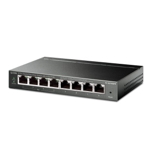 Switch gestionat TP-Link TL-SG108PE, 8 porturi Gigabit, 4 porturi PoE, 64W, negru - Img 2