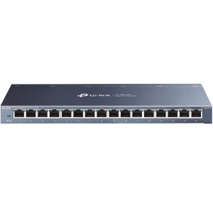 Switch TP-Link TL-SG116 16-Port Gigabit, Plug-and-Play, Metalic