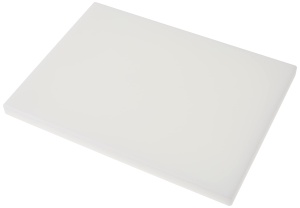 Tabla de taiat Metaltex 73381538, polietilena, 38 x 28 x 2 cm, alba