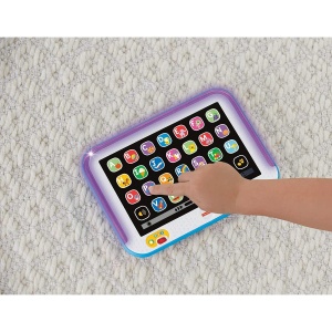 Tableta educativa Fisher-Price Laugh and Learn, 28 butoane, muzica si lumini, 1 ani - Img 5