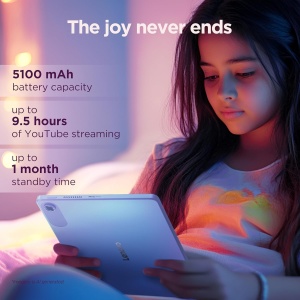Tableta Lenovo Tab WUXGA, 10.1 inch, MediaTek Helio G85, 4 GB RAM, 128 GB, Polarblau - Img 4