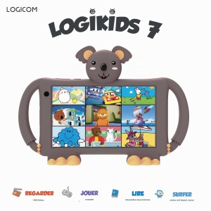 Tableta pentru copii Logicom Logikids 7, 7 inch, 3000 mAh, Android 13, Negru - Img 2