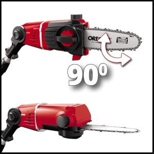 Taietor cu acumulator Einhell GE-LC 18 Li T-Solo Power X-Change (Li-ion, 18 V, lungime bara 20 cm, maner telescopic, bara si lant Oregon, fara baterie si incarcator) - Img 13