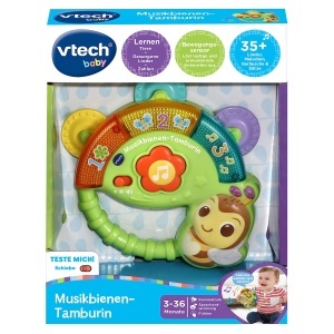 Tamburin Muzical VTech Baby cu Lumini Intermitente, pentru 3-36 luni - Img 5