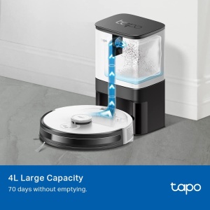 Tapo RVA200 Saci de praf de unica folosinta pentru aspirator robot compatibil Tapo RV30 Plus set 3 bucati - Img 2