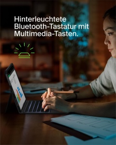 Tastatura Bluetooth Belkin Everyday pentru iPad Air 11 si Pro 11, cu Trackpad si Husa Protectoare - Img 4