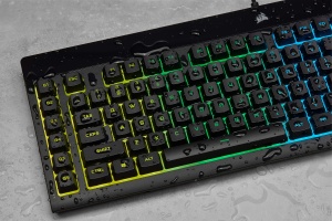 Tastatura de gaming Corsair K55 RGB PRO, iluminare RGB, 6 macro-taste, neagra - Img 3