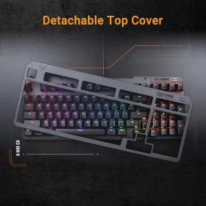 Tastatura Gaming ASUS TUF K3 Gen II, 97 Taste, RGB, IP57, Abatabila - Img 6
