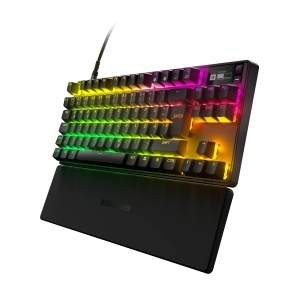 Tastatura Gaming SteelSeries Apex Pro TKL, Switch-uri HyperMagnetice, USB-C, 2023