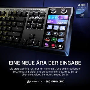 Tastatura mecanica Corsair Galleon 100 SD RGB, 8000 Hz, LCD 5 inch - Img 2