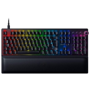 Tastatura mecanica Razer BlackWidow V3 Pro, comutatoare galbene, layout nordic
