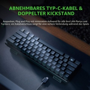 Tastatura mecanica Razer Huntsman Mini, 60, neagra, cu iluminare RGB - Img 4