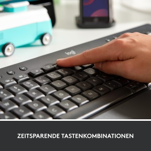 Tastatura wireless Logitech Signature K650, cu suport pentru palme, neagra - Img 3