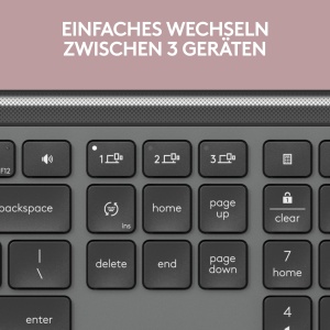 Tastatura wireless Logitech Signature Slim K950, design subtire, reciclata, conectivitate Bluetooth - Img 3
