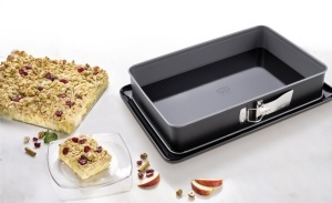 Tava de copt Dr. Oetker 38 cm cu fund din email, antiaderenta si rezistenta la caldura - Img 3