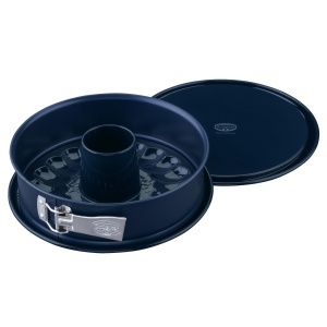 Tava de copt Dr. Oetker Back-Liebe 26 cm, Emaille, Albastra, Antiaderenta