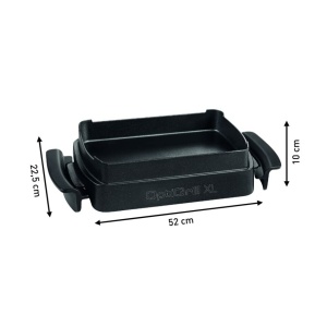 Tava de copt Tefal OptiGrill XL XA7278, capacitate 2 litri, antiaderenta, negru - Img 8