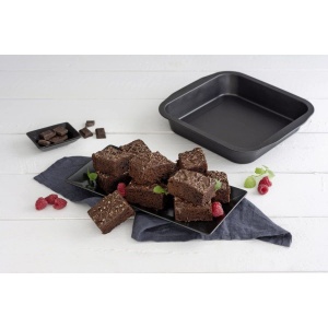 Tava pentru Brownies Zenker 7407, 270x260mm, 1600ml, antiaderenta, neagra - Img 2