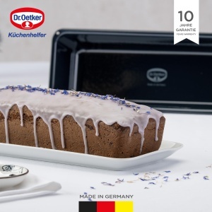 Tava pentru coacere Dr. Oetker Kastenform 30 cm, Emaille, 1900 ml, Albastru - Img 3