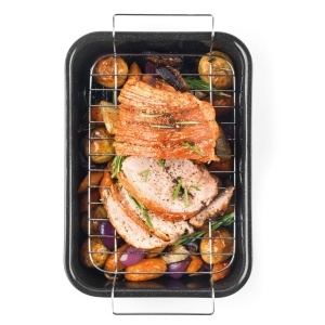 Tava pentru cuptor Russell Hobbs CW9161 Romano, 34cm, Emaille, Antiaderenta - Img 3