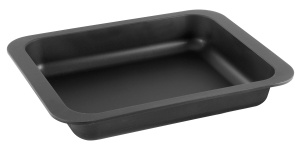 Tava pentru Lasagna Zenker 325 x 250 mm, 2700 ml, Hitzebestandig 230C, Negru