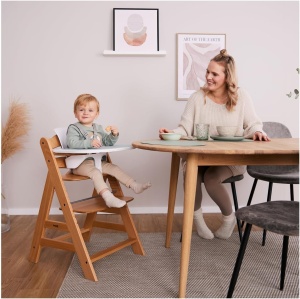 Tava pentru scaun hauck Click Tray Speckle Beige montare rapida material reciclat GRS - Img 2