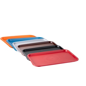 Tava servire APS Fast Food 41x305 cm Negru Bruchsicher si Spalare Automata - Img 5