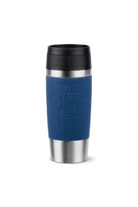 Tefal Travel Mug Classic Albastru Design Soft-Touch 100 Antiscurgere - Img 5