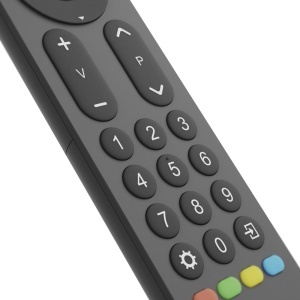 Telecomanda Universala Hama, pentru 2 dispozitive, cu butoane mari, neagra - Img 3