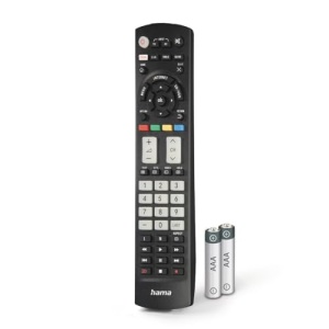 Telecomanda universala Hama pentru televizoare Panasonic (infrarosu, invatare, butoane iluminate, buton inteligent, functie Easy Mode, butoane principale ergonomice, raza de actiune de 10 m) negru - Img 11