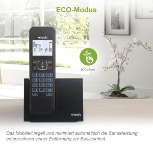 Telefon fara fir VTech LS1000 DECT ecran iluminat functie handsfree ECO Mode - Img 6