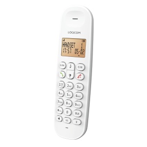 Telefon fix fara fir Logicom ILOA 150, 4 linii, alb, autonomie 7h - Img 3