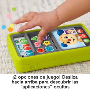 Telefon interactiv Fisher-Price Lernspa 2-in-1 cu 75 melodii, 4 limbi - Img 5