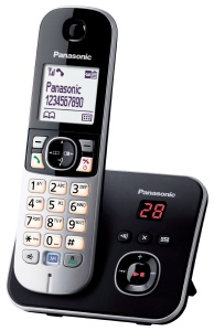 Telefon Panasonic KX-TG6821 Negru cu Raspuns Automat si Ecran LCD