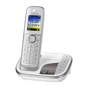 Telefon Panasonic KX-TGJ320GW Negru cu Anrufbeantworter si Display Color