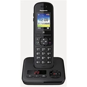 Telefon wireless Panasonic KX-TGH720FRB Negru Ecran LCD color Blocare apeluri nedorite