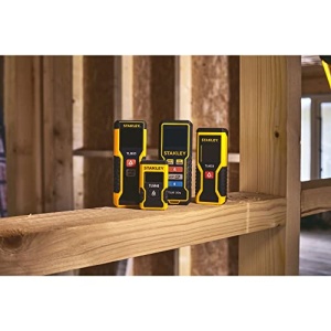 Telemetru laser STANLEY TLM40, 12 m, afisaj negru cu text luminos, masuratori precise - Img 13