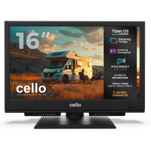 Televizor Smart Cello CTRAV-16TZ, 16 inch, Tizen OS, 12V230V