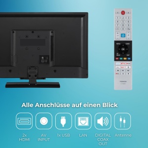 Televizor Toshiba 32LV3E63DA Smart TV Full HD HDR Bluetooth - Img 4